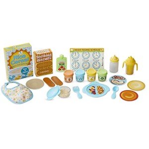 Melissa & Doug Doll Mealtime Play Set (24 pcs)