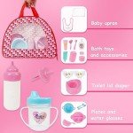 22-Piece Baby Doll Accessories Set with Case