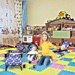 Flower Design 4-Piece Baby Doll Play Set