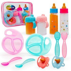Reborn Doll Accessories Feeding Playset (12pcs)