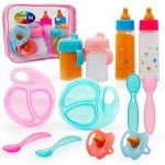 Reborn Doll Accessories Feeding Playset (12pcs)