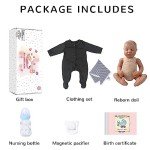 Lifelike 18-Inch Reborn Baby Doll Gift Set
