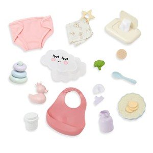 Babi by Battat 20-Piece Doll Care Set
