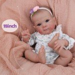 Lifelike 18" Reborn Baby Doll for Kids