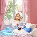 9PCS Knitted Clothes & Bassinet for Reborn Dolls