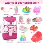 Baby Doll Care Accessories Playset for Kids