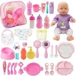 SOTOGO Baby Doll Care Set with Accessories