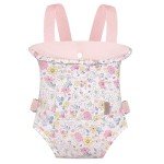 GAGAKU Pink Baby Doll Carrier Backpack Set