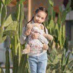 Kids' Baby Doll Carrier with Adjustable Straps - Pink