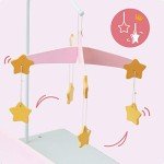 6-in-1 Wooden Baby Doll Changing Station Set