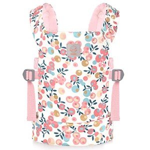 Pink Plum Reborn Doll Carrier for Girls
