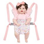GAGAKU Pink Baby Doll Carrier Backpack Set