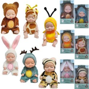 Mini Reborn Doll Gift Box for Kids 3+