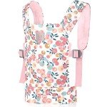 Pink Plum Reborn Doll Carrier for Girls