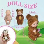 Mini Reborn Doll Gift Box for Kids 3+
