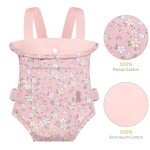 Pink Doll Carrier for Reborn Babies and Kids