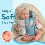 18-Inch Sleeping Reborn Baby Doll with Accessories