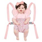 Pink Doll Carrier for Reborn Babies and Kids