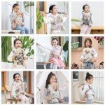 Pink Plum Reborn Doll Carrier for Girls