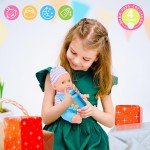 30-Piece Baby Doll Bath & Doctor Play Set