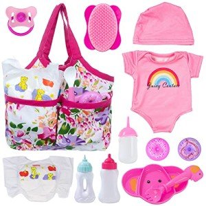 13-Piece Baby Doll Feeding and Care Set