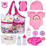 13-Piece Baby Doll Feeding and Care Set