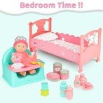 25-Piece Baby Doll Playset with Accessories