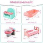 25-Piece Baby Doll Playset with Accessories