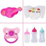 13-Piece Baby Doll Feeding and Care Set