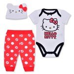 Hello Kitty Polka Dot Infant Outfit Set