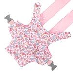 Pink Flower Baby Doll Carrier with Adjustable Straps