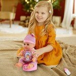 20-Piece Baby Doll Set with Crib and Accessories