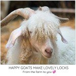 Organic Hand-Dyed Mohair Locks for Reborn Dolls