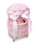Badger Basket Pavilion Doll Bed for 18-Inch Dolls