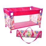 JIZHI Foldable Doll Playpen with Storage Bag