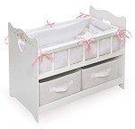 Wooden Doll Bed Set for 18-Inch Dolls
