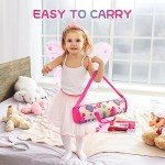 Foldable Baby Doll Crib for 17-21 Inch Dolls