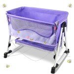 ANIVIA 2-in-1 Doll Bed and Swing Set