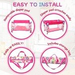 Foldable Baby Doll Crib for 17-21 Inch Dolls
