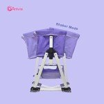 ANIVIA 2-in-1 Doll Bed and Swing Set