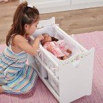 Wooden Doll Bed Set for 18-Inch Dolls