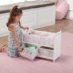 Wooden Doll Bed Set for 18-Inch Dolls