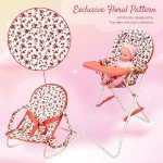 Floral 3-in-1 Doll Accessories Furniture Set