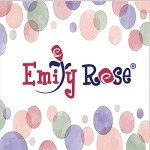 Emily Rose Wooden Baby Doll Crib with Mobile