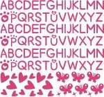 Convertible Doll Bunk Bed with Bedding – Pink Stripe