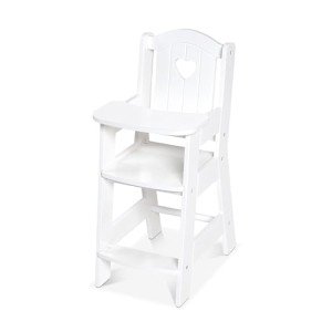 Melissa & Doug Doll High Chair for Pretend Play