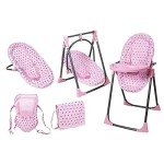 Lissi Baby Doll 6-in-1 Highchair Playset