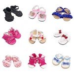 18-Inch Doll Shoe and Sock Set - 6 Pairs