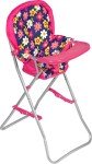 Baby Doll High Chair with Tray - Flower Print