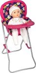 Baby Doll High Chair with Tray - Flower Print